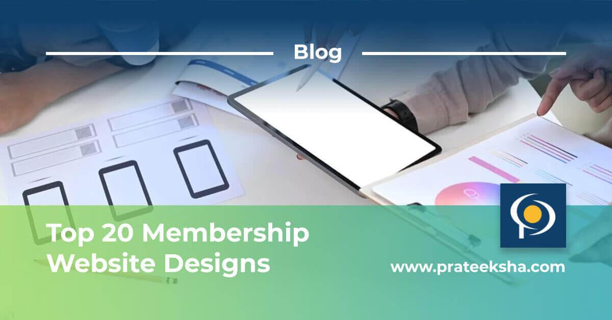 Top 20 Membership Website Designs