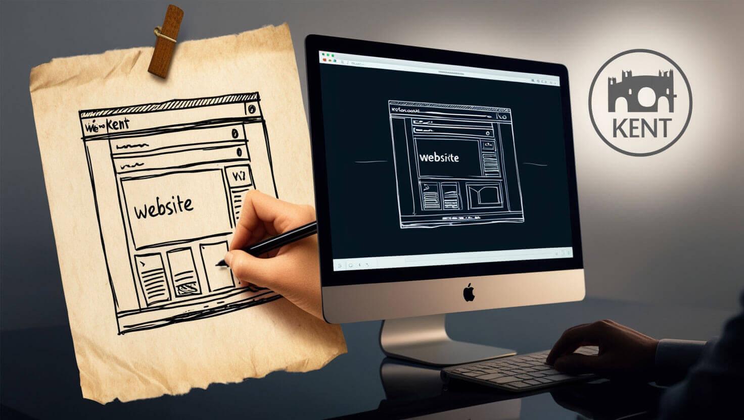 Web Design in Kent The Intersection of Tradition and Modernity