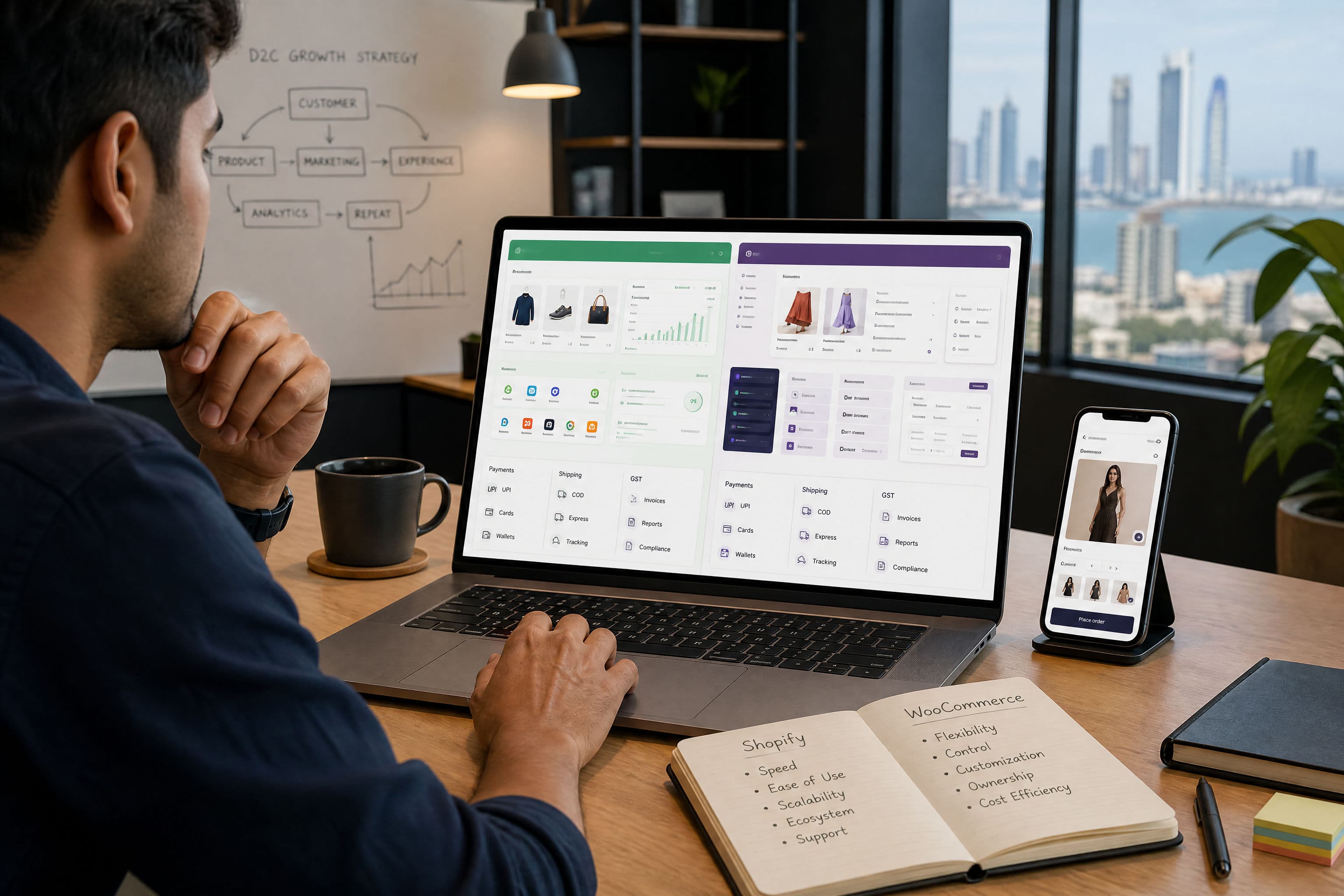 Shopify vs WooCommerce for Indian Ecommerce: Complete Comparison 2026