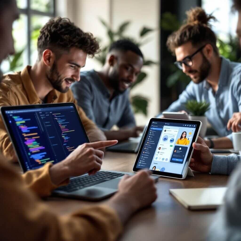 React Native cross-platform app development for iOS and Android