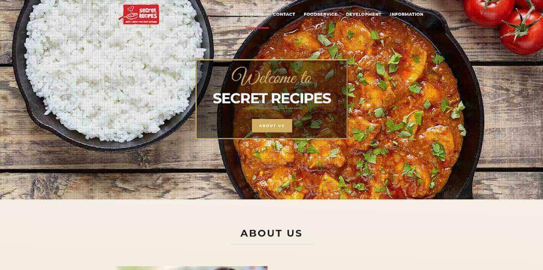 Secret Recipes
